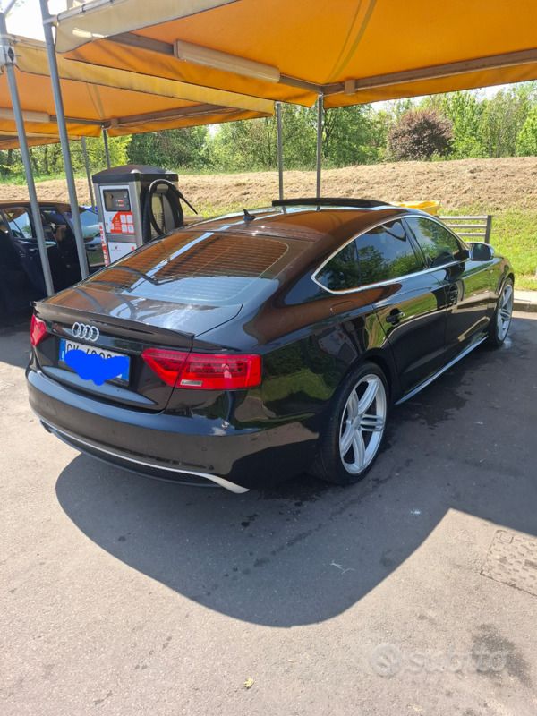 Usata Audi A5 Sportback 177 CV (130 kW) 2012 Nero Utilitaria