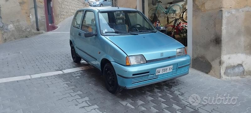 Blu Usata 1998 Fiat Cinquecento Due volumi | 1500 € (Buon prezzo) - Immagine 1/3