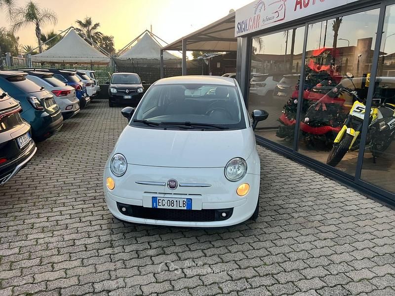 Usata Fiat 500 86 CV (63 kW) 2011 Bianco Berlina