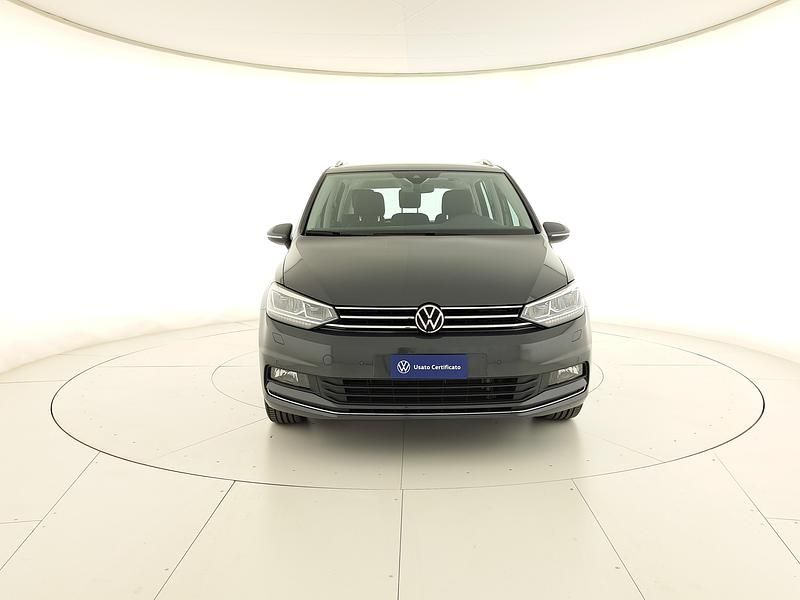 Usata VW Touran Executive 150 CV (110 kW) 2022 Dolphin grey metallizzato Monovolume