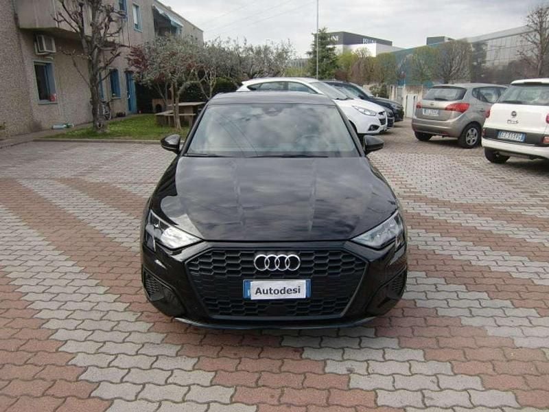 Usata Audi A3 150 CV (110 kW) 2021 Nero Berlina