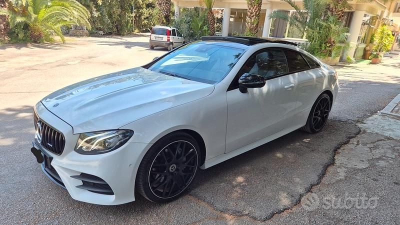 Usata Mercedes E220 Premium Plus 194 CV (142 kW) 2020 Bianco Berlina