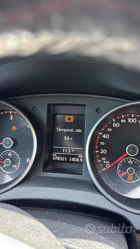 Usata VW Golf VI GTD 170 CV (125 kW) 2011 Nero Utilitaria