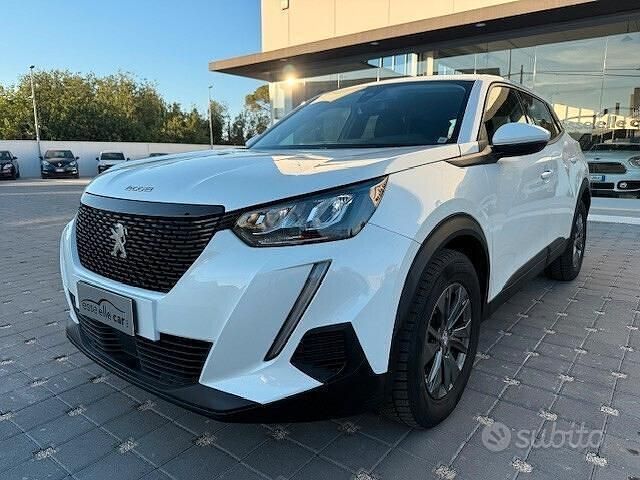 Bianco Usata 2021 Peugeot 2008 Active SUV | 15.300 € (Super prezzo) - Immagine 1/4