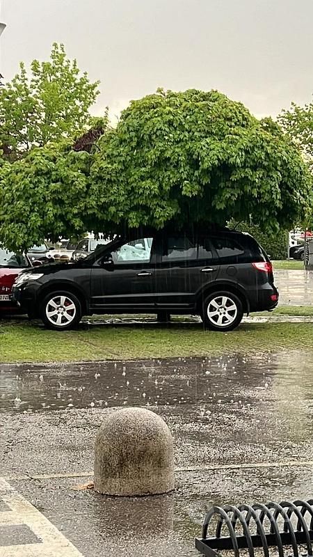 Usata Hyundai Santa Fe 2010 Blu SUV