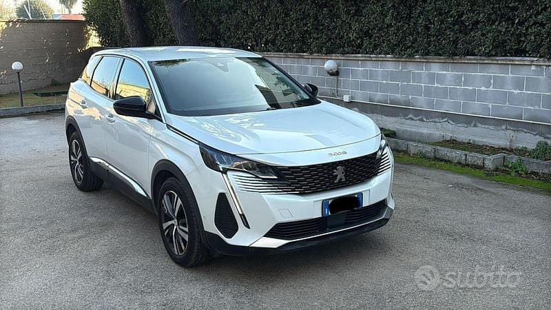 Bianco Usata 2022 Peugeot 3008 Allure Monovolume | 18.500 € (Super prezzo) - Immagine 1/4