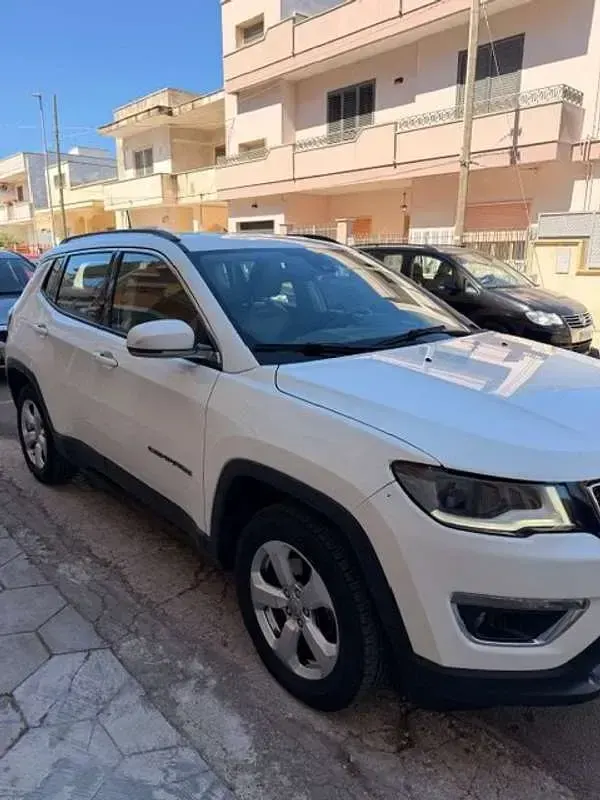 Usata Jeep Compass Limited 140 CV (102 kW) 2018 Bianco SUV