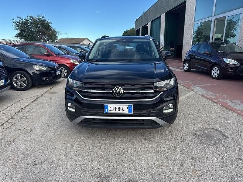 Usata VW T-Cross Style 110 CV (80 kW) 2022 Nero SUV