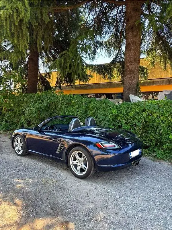 Usata Porsche Boxster 239 CV (175 kW) 2005 Blu Cabrio