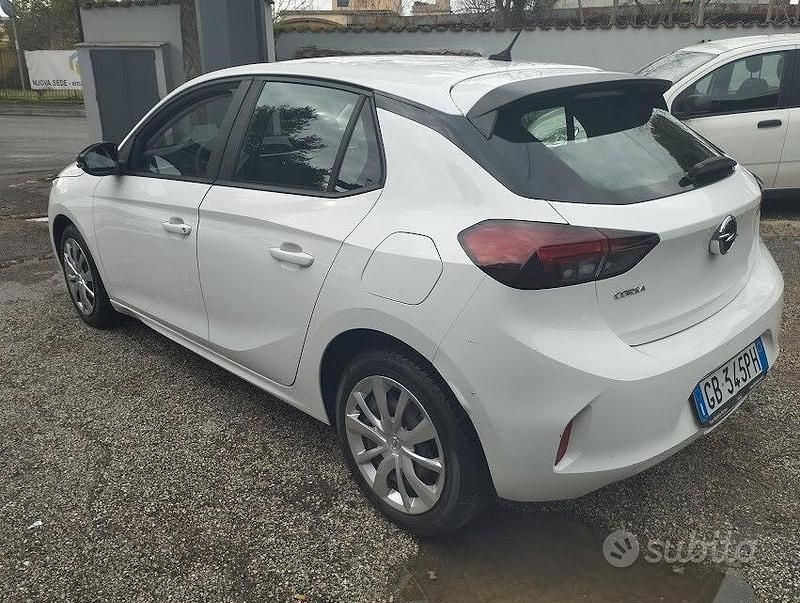 Usata Opel Corsa Edition 101 CV (74 kW) 2020 Bianco Utilitaria