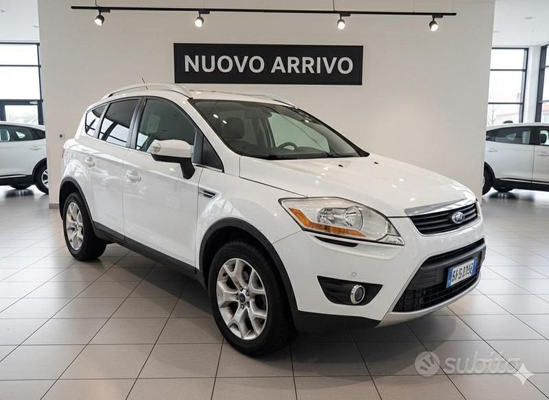 Usata Ford Kuga Titanium 140 CV (102 kW) 2012 Bianco SUV