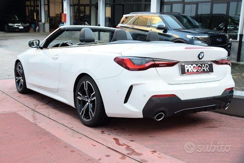 Usata BMW 420 M Sport 190 CV (139 kW) 2021 Bianco Cabrio