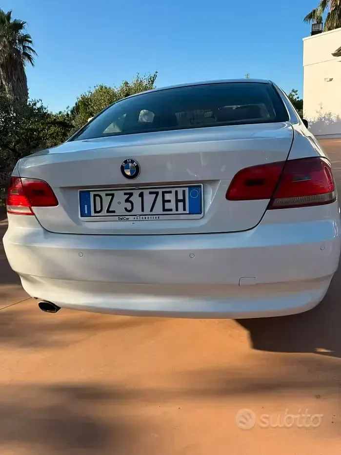 Usata BMW 320 177 CV (130 kW) 2009 Bianco Coupé