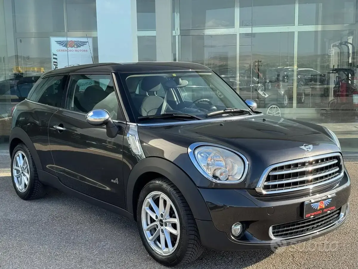 Usata Mini Cooper D Paceman Business 111 CV (81 kW) 2014 Grigio SUV