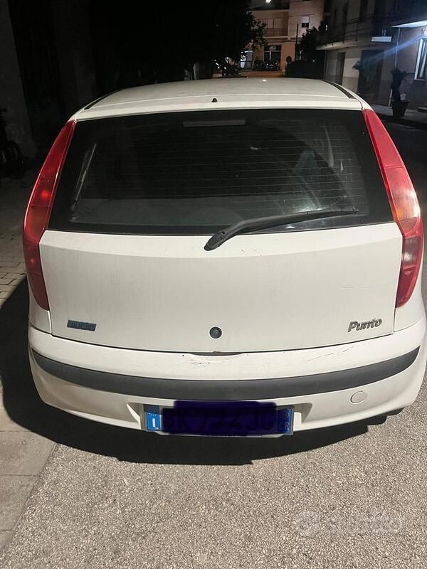 Usata Fiat Punto 2000 Bianco Utilitaria
