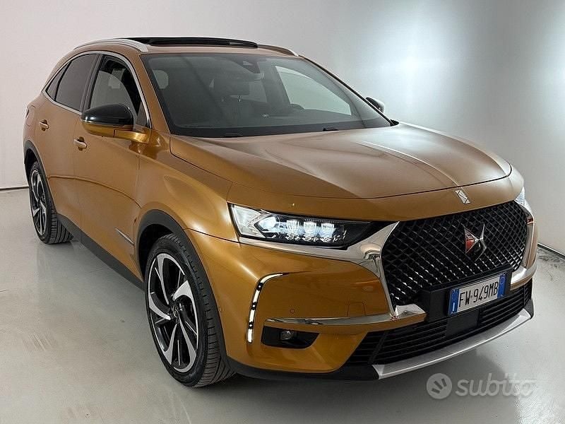 Usata DS Automobiles DS7 Crossback Grand Chic 177 CV (130 kW) 2019 Giallo SUV