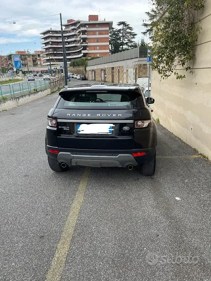 Usata Land Rover Range Rover evoque 190 CV (139 kW) 2014 Nero SUV
