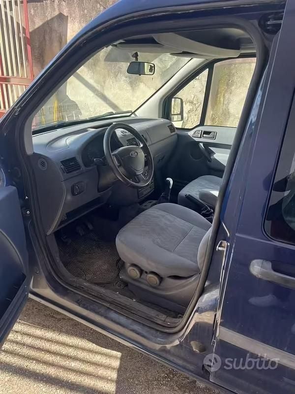 Begagnad Ford Transit Connect 90 HK (66 kW) 2008 Blå Minibuss
