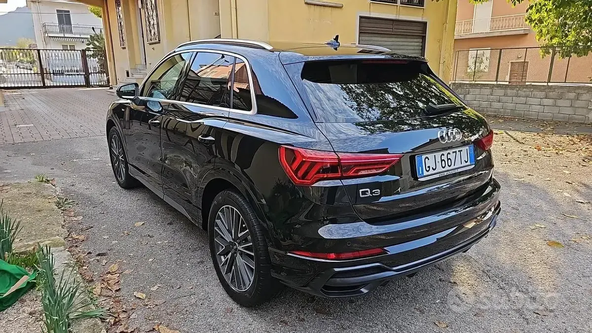 Usata Audi Q3 S-Line 150 CV (110 kW) 2022 Nero SUV