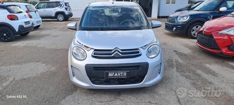 Grigio Usata 2016 Citroën C1 Feel Due volumi | 7700 € (Buon prezzo) - Immagine 1/4