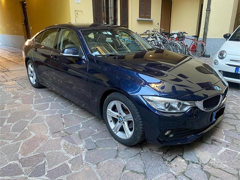 Usata BMW 418 Gran Coupé Comfort Edition 143 CV (105 kW) 2015 Blu Coupé