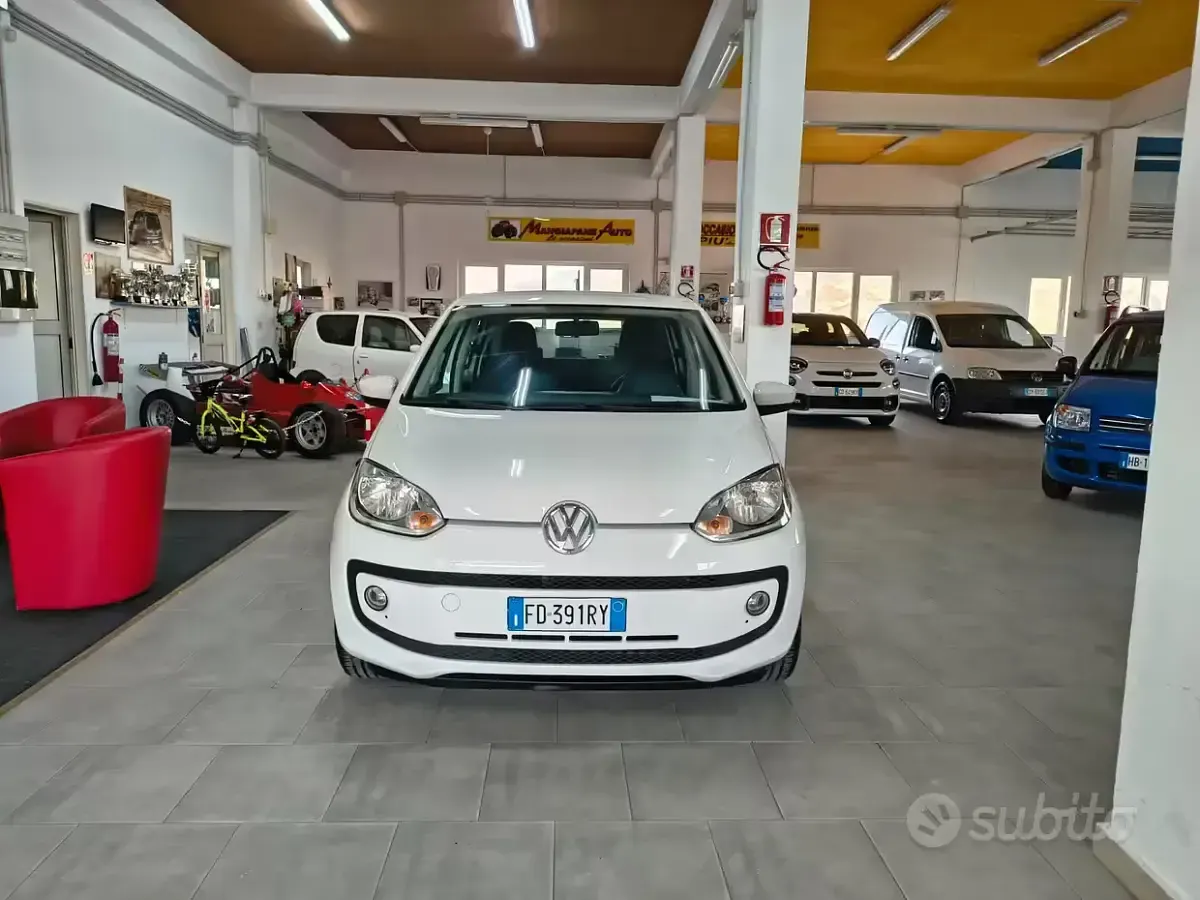 Usata VW up! 60 CV (44 kW) 2016 Bianco Utilitaria