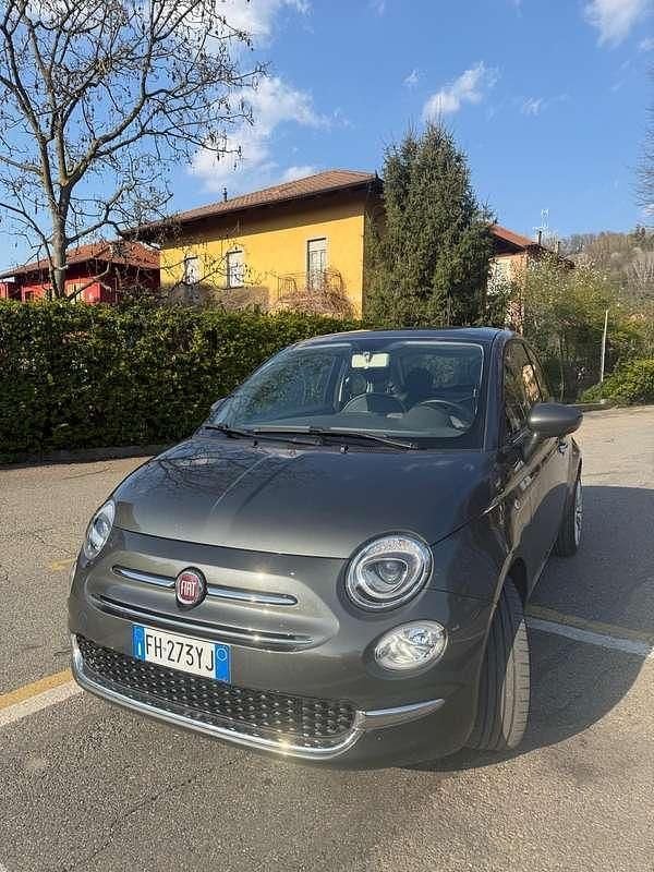 Usata Fiat 500 Lounge 69 CV (50 kW) 2017 Grigio Utilitaria