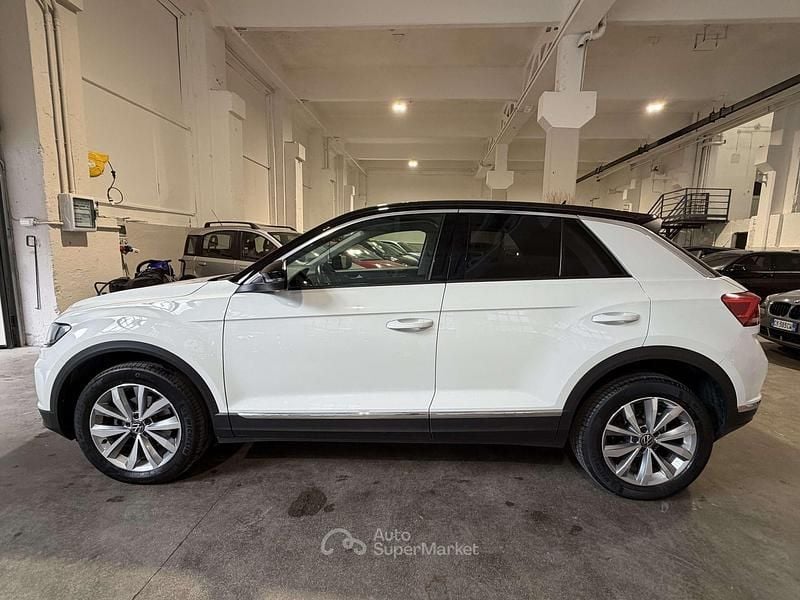 Usata VW T-Roc Style 110 CV (80 kW) 2021 Bianco SUV