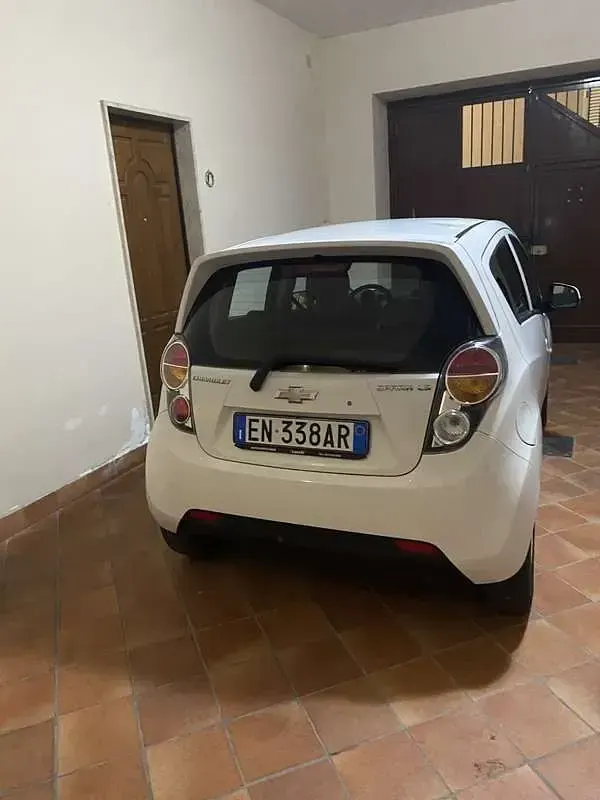 Usata Chevrolet Spark 68 CV (50 kW) 2012 Bianco Utilitaria