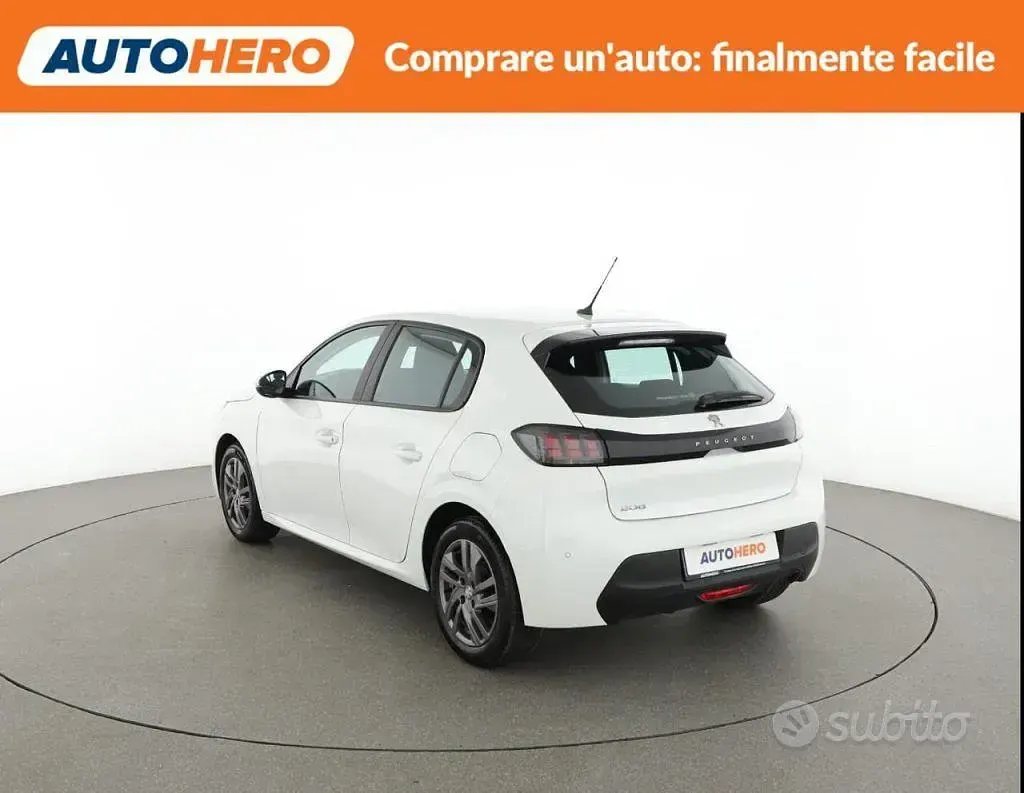 Usata Peugeot 208 75 CV (55 kW) 2021 Bianco Utilitaria