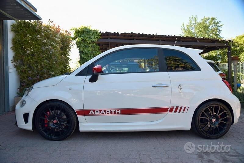 Bianco Usata 2019 Abarth 595 Pista Due volumi | 18.000 € (Buon prezzo) - Immagine 1/4