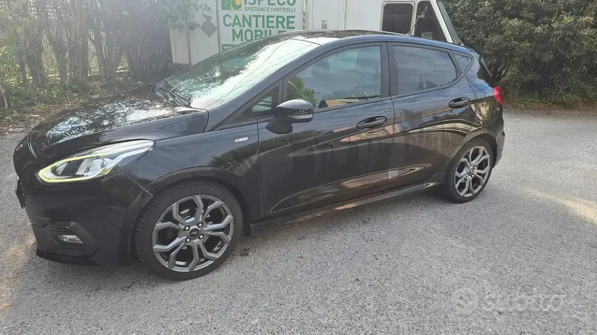 Usata Ford Fiesta ST-Line 86 CV (63 kW) 2019 Nero Utilitaria