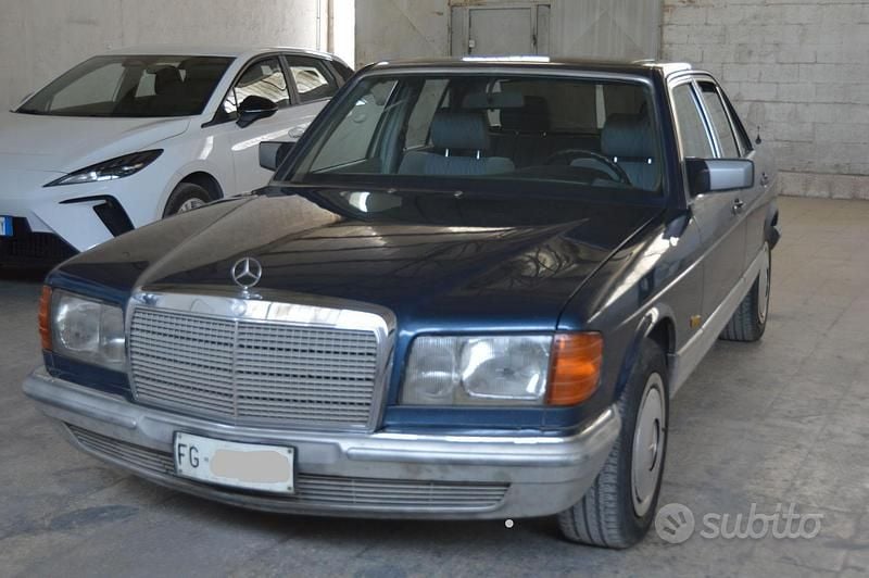 Usata Mercedes 280 SE 185 CV (136 kW) 1983 Blu Berlina