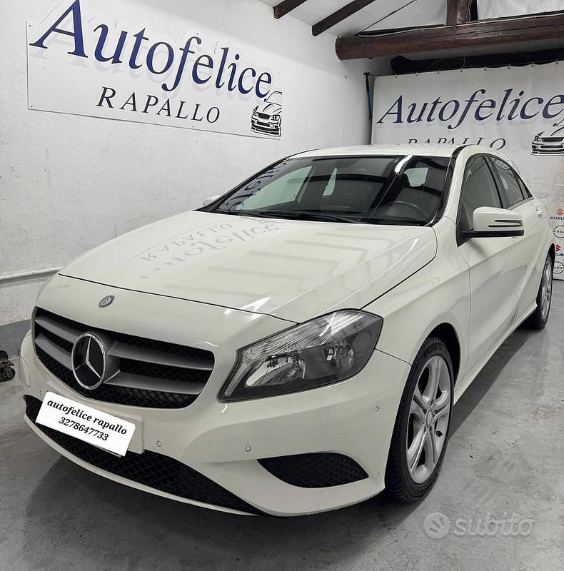 Usata Mercedes A180 Executive 2014 Bianco Berlina