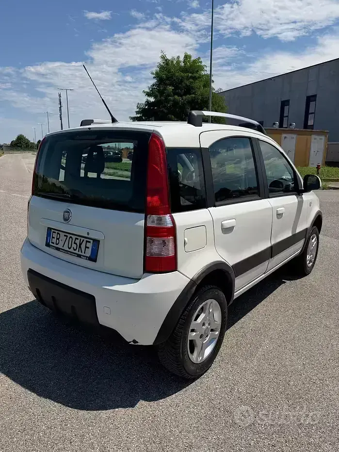 Usata Fiat Panda 4x4 Climbing 75 CV (55 kW) 2011 Bianco Utilitaria