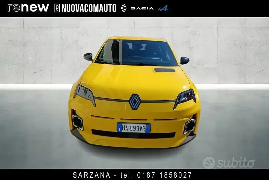 Usata Renault R5 Evolution 89 kW (122 CV) 2025 Giallo Utilitaria