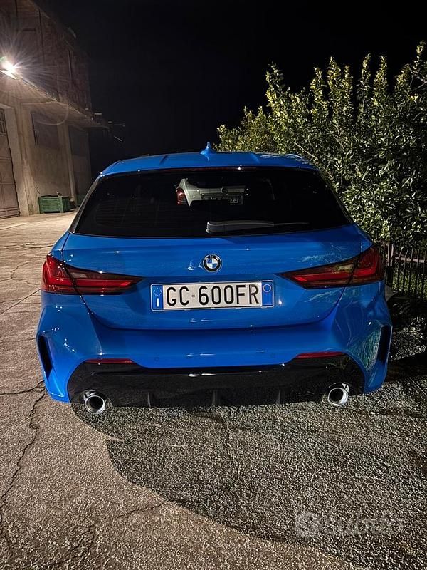 Usata BMW 120 M Sport 190 CV (139 kW) 2020 Blu Utilitaria