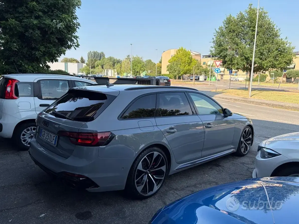 Usata Audi RS4 450 CV (330 kW) 2019 Grigio Station wagon
