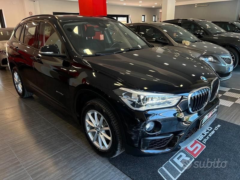 Usata BMW X1 Advantage 116 CV (85 kW) 2018 Nero SUV