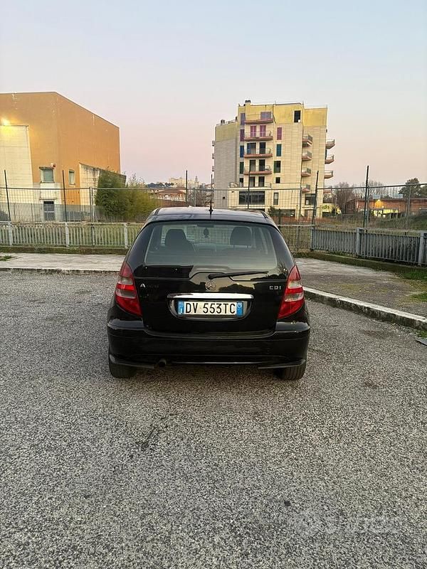 Usata Mercedes A160 Avantgarde 60 CV (44 kW) 2007 Nero Monovolume