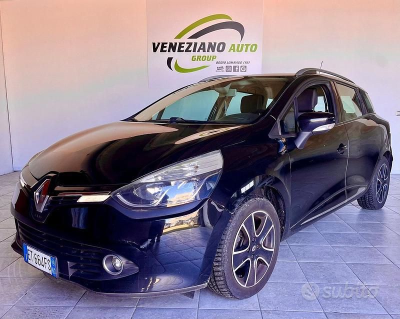 Usata Renault Clio GrandTour 90 CV (66 kW) 2013 Nero Station wagon
