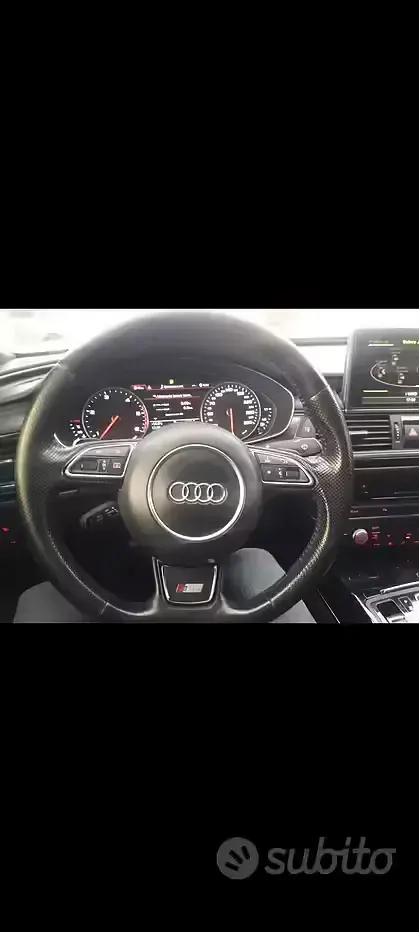 Usado Audi A6 S-Line 245 CV (180 kW) 2011 Negro Berlina