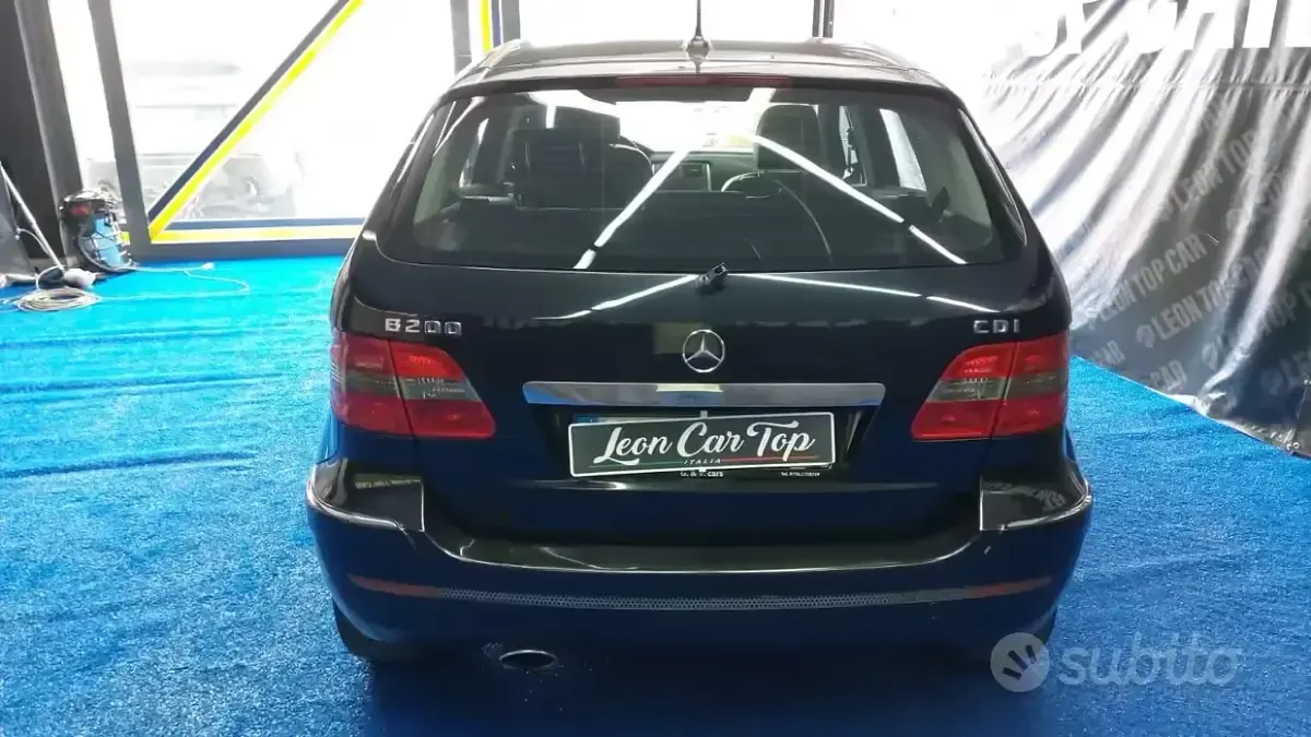 Usata Mercedes B180 140 CV (102 kW) 2008 Nero Monovolume