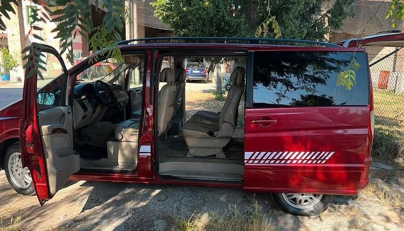 Usata Mercedes Viano 150 CV (110 kW) 2004 Rosso Monovolume