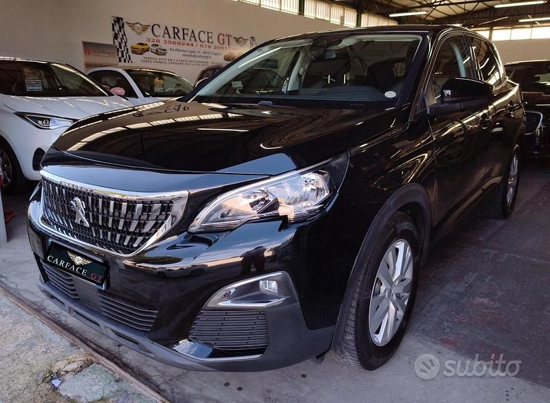 Nero Usata 2018 Peugeot 3008 Active Tre volumi | 17.900 € (Cara) - Immagine 1/4
