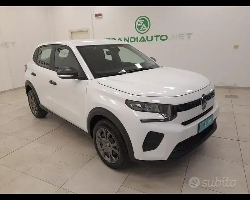 Nuova Citroën C3 101 CV (74 kW) 2026 Bianco SUV