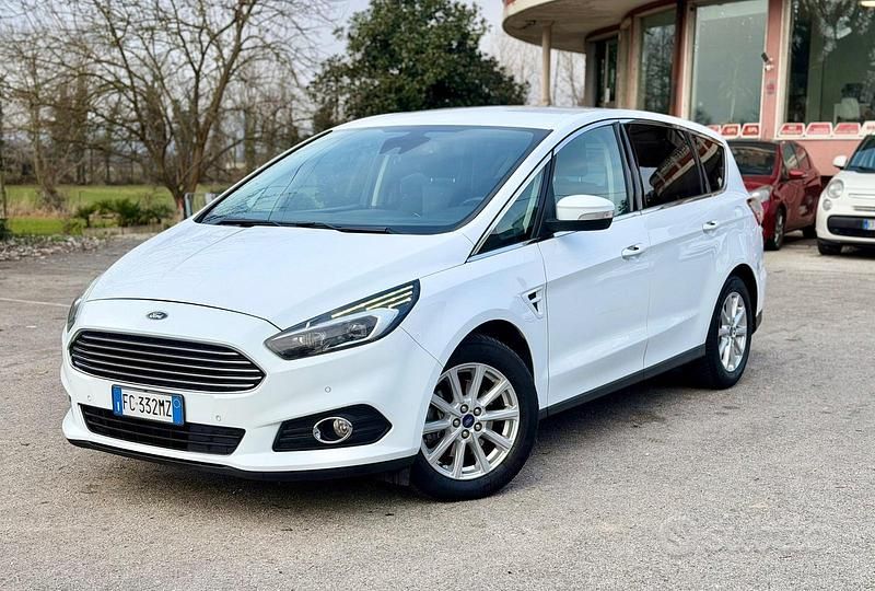 Usata Ford S-MAX Vignale 150 CV (110 kW) 2016 Bianco Monovolume