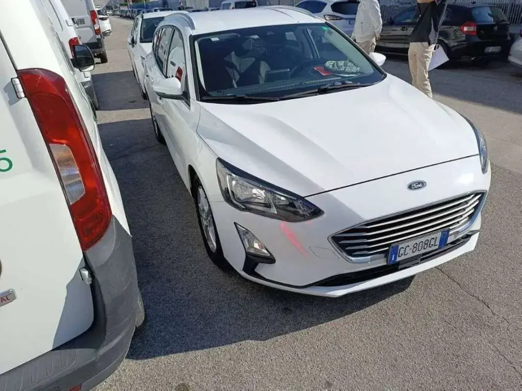 Usata Ford Focus S 120 CV (88 kW) 2020 Bianco Station wagon