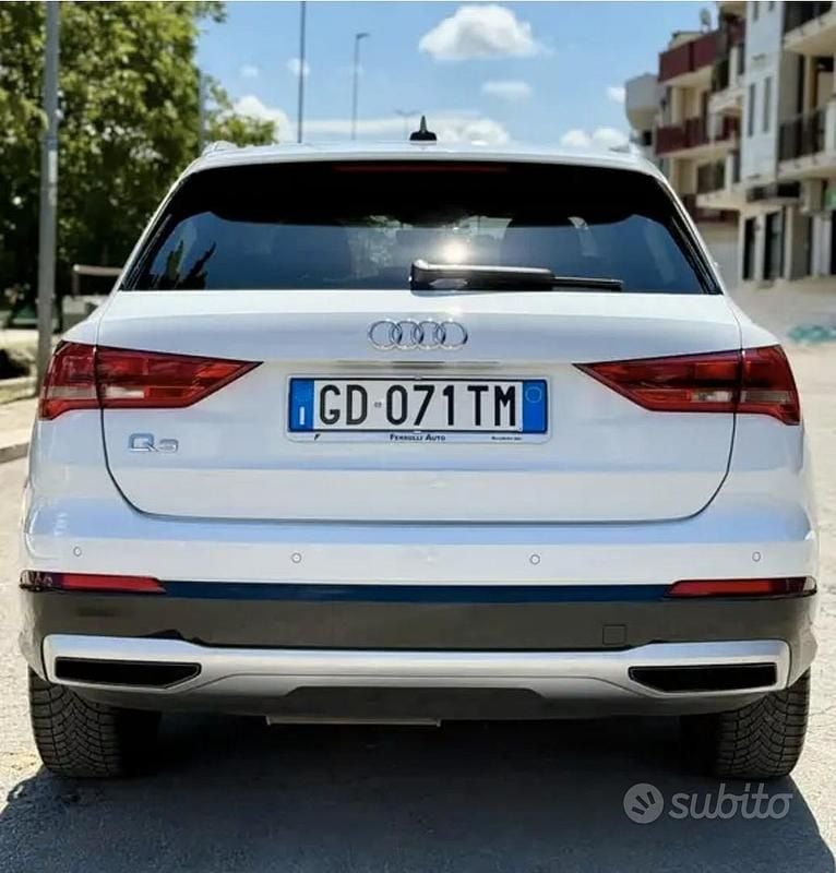 Usata Audi Q3 S-Line 150 CV (110 kW) 2021 Bianco SUV
