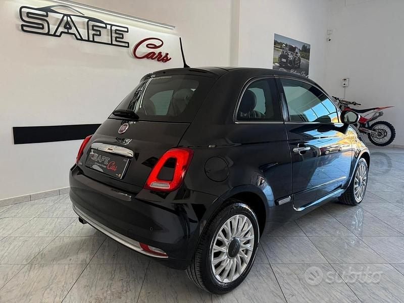 Usata Fiat 500 Lounge 69 CV (50 kW) 2018 Nero Berlina